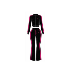 Nero Velour Sweatsuit